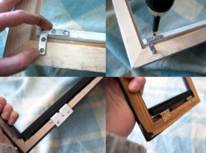 Picture Instruction on how to attach a L bracket