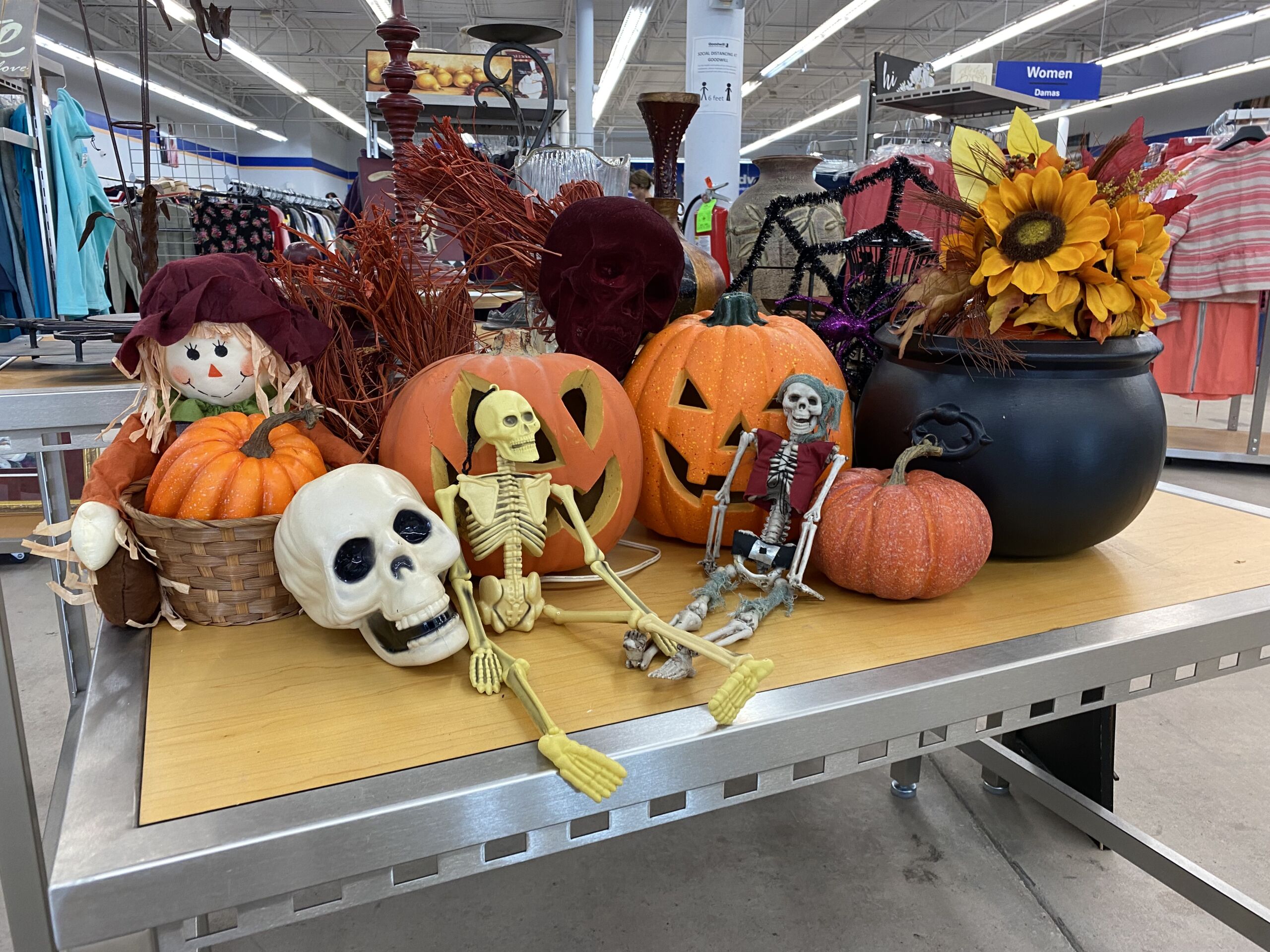 The best part about buying Halloween decorations & costumes at Goodwill is you save a lot of money & help the environment.