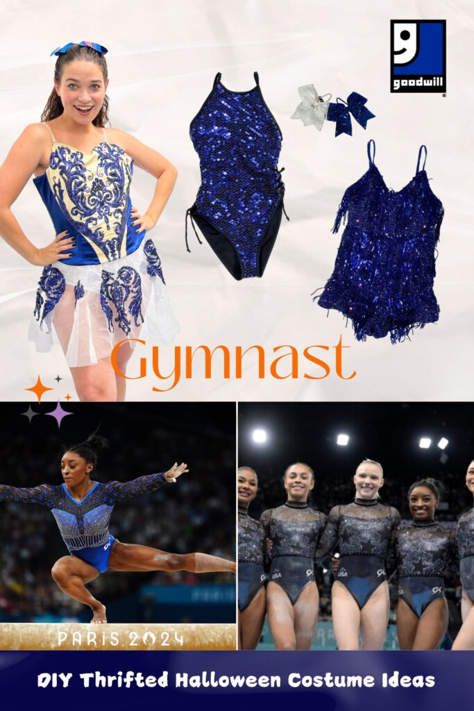 Gymnastics costume | Goodwill Halloween Ideas