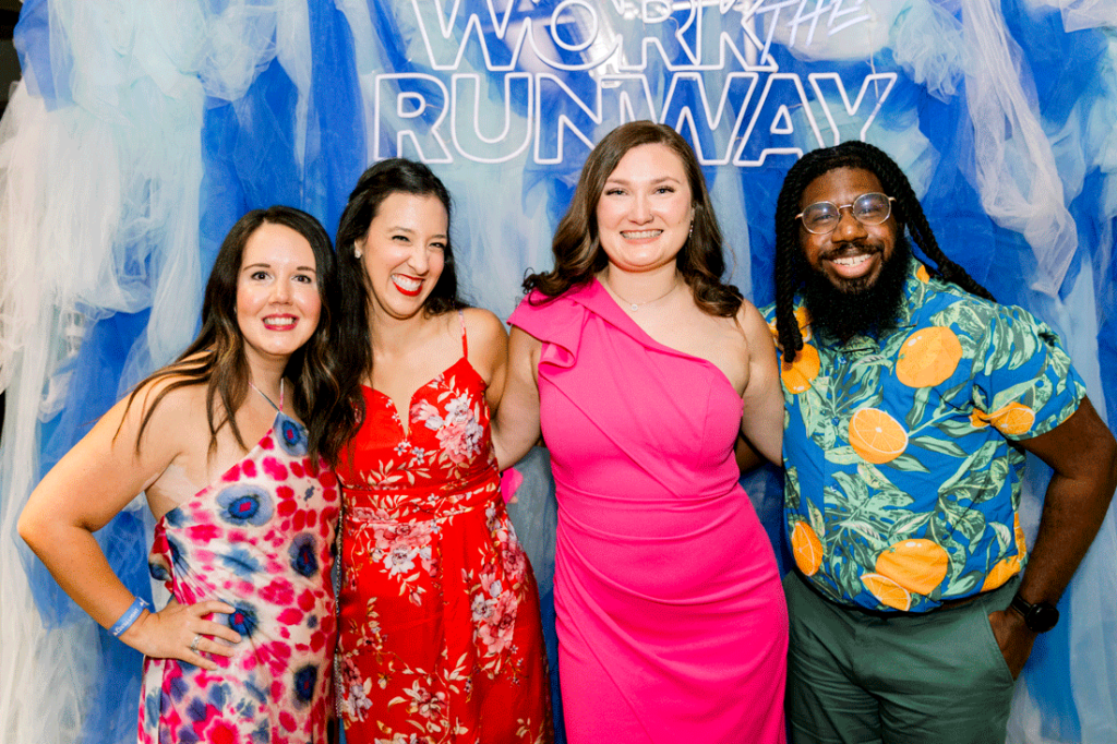 Goodwill work the runway sustainable fashion show 2024 guests
